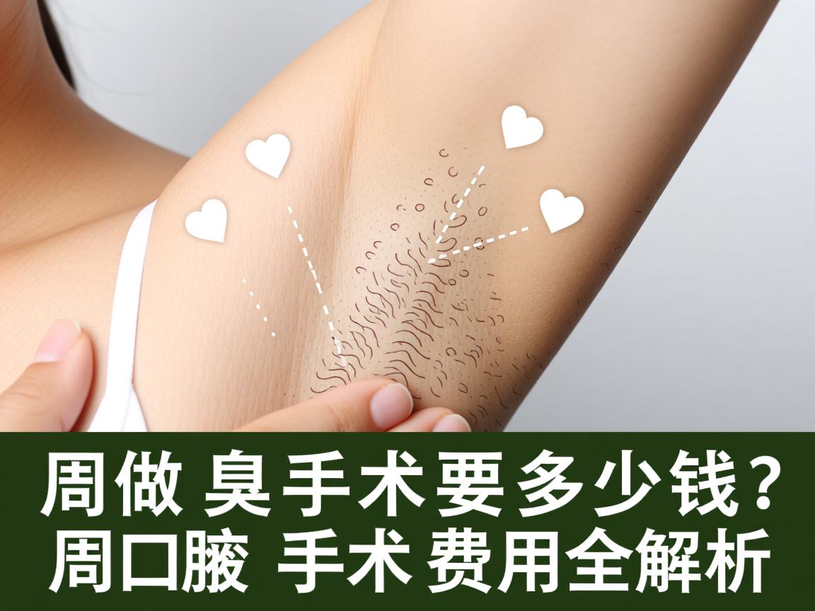 在周口做腋臭手术要多少钱？周口腋臭手术费用全解析