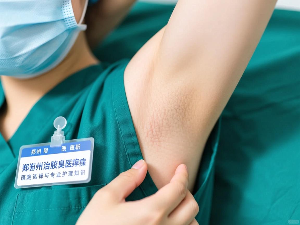 郑州附医腋臭医院解析，郑州治腋臭的医院选择与专业护理知识