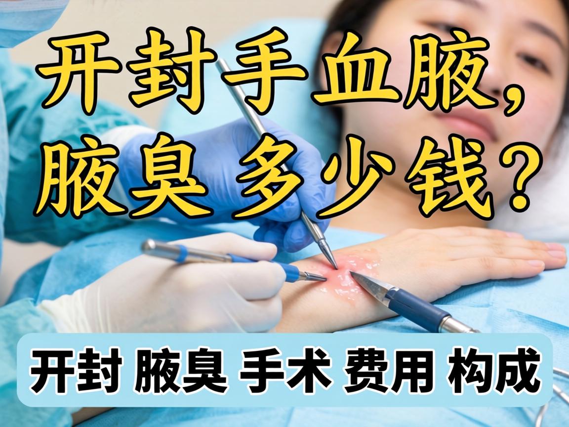 开封腋臭手术多少钱?详解开封腋臭手术费用构成 开封腋臭手术多少钱?详解开封腋臭手术费用构成