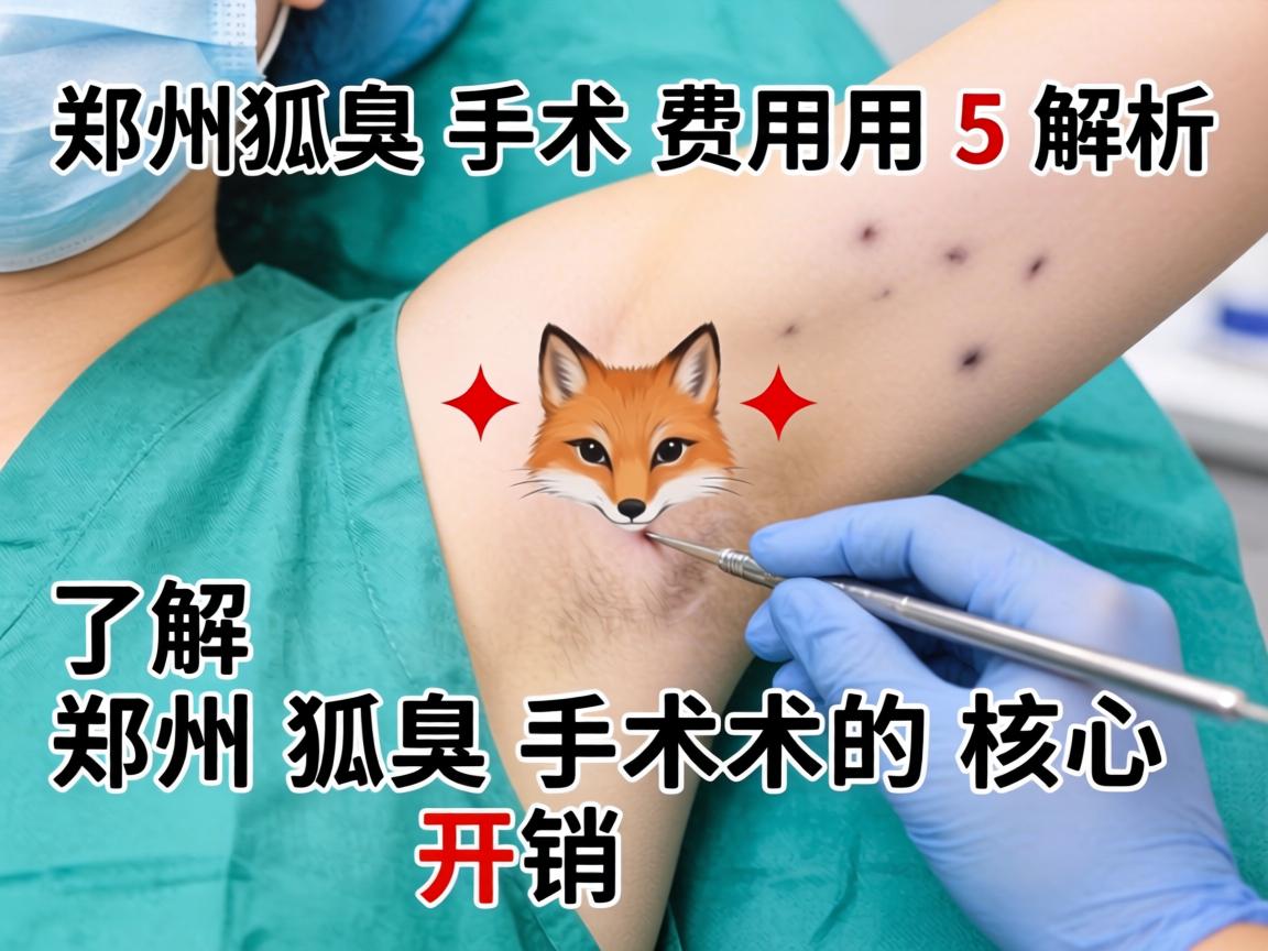 郑州狐臭手术费用解析,了解郑州狐臭手术的核心开销 郑州狐臭手术费用解析,了解郑州狐臭手术的核心开销