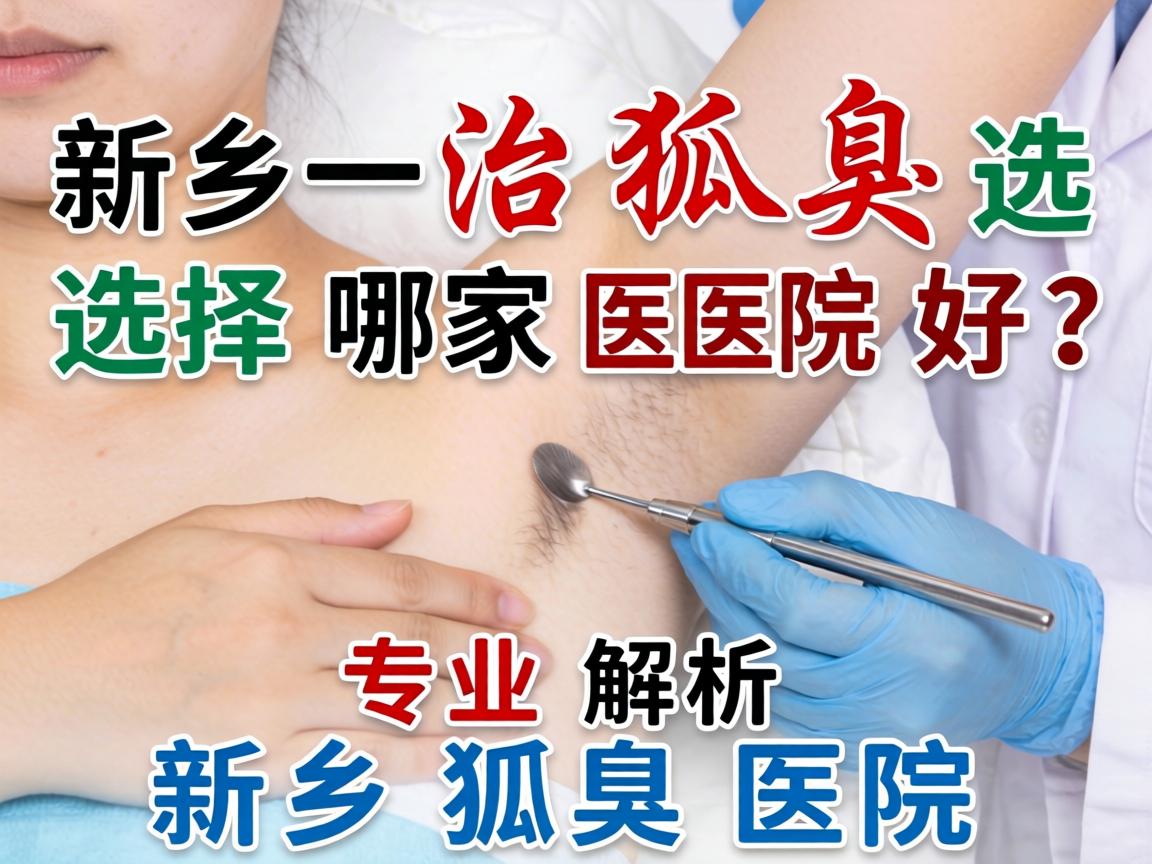 新乡治狐臭选择哪家医院好？专业解析新乡狐臭医院