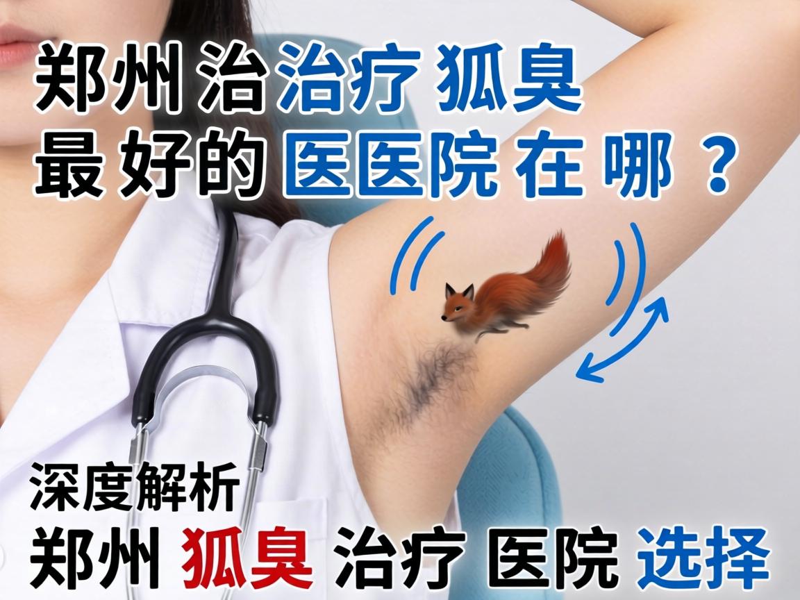 郑州治疗狐臭最好的医院在哪？深度解析郑州狐臭治疗医院选择
