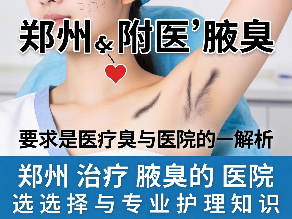 郑州附医腋臭医院解析,郑州治疗腋臭的医院选择与专业护理知识 郑州附医腋臭医院解析,郑州治疗腋臭的医院选择与专业护理知识