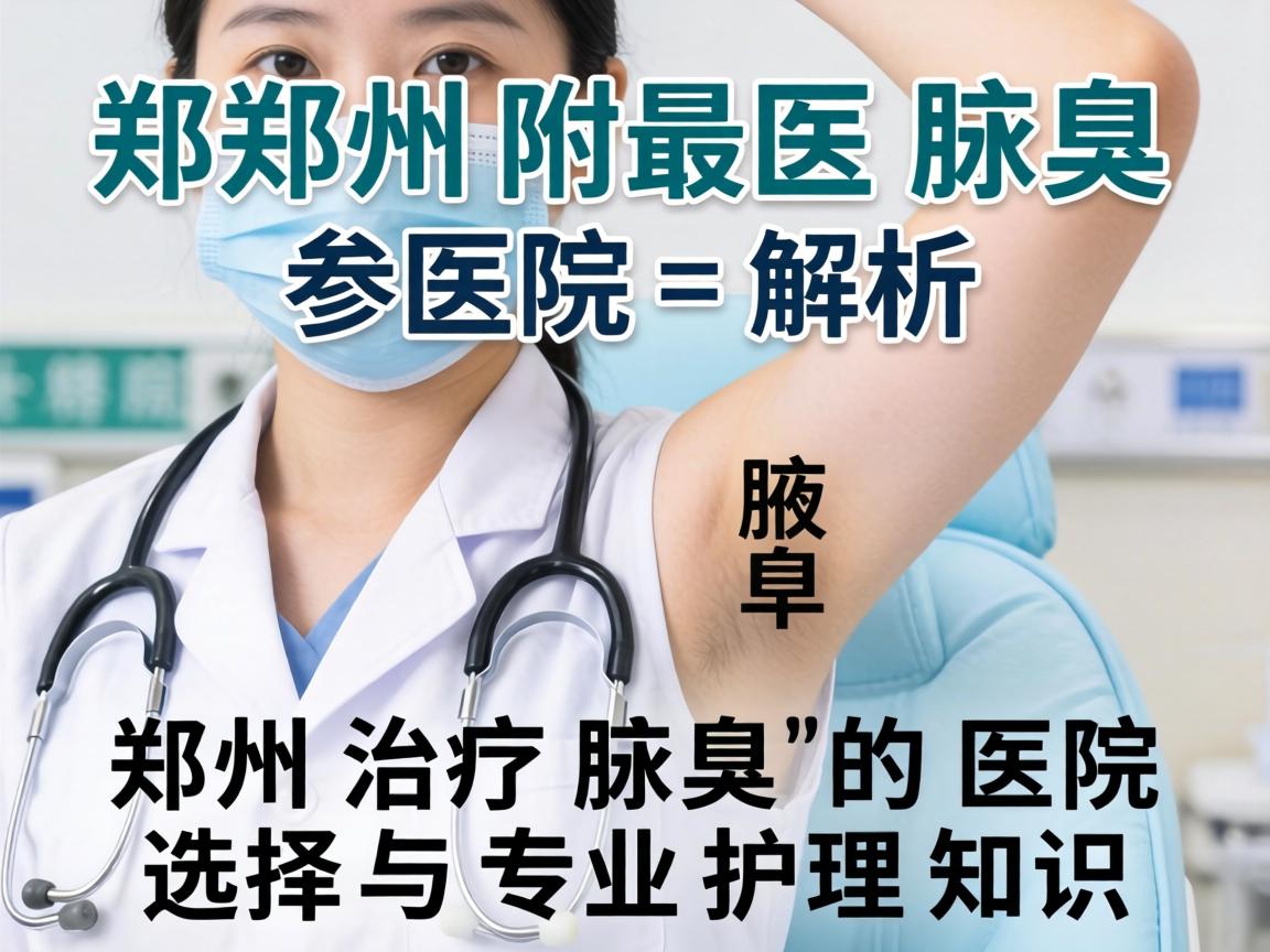 郑州附医腋臭医院解析,郑州治疗腋臭的医院选择与专业护理知识 郑州附医腋臭医院解析,郑州治疗腋臭的医院选择与专业护理知识
