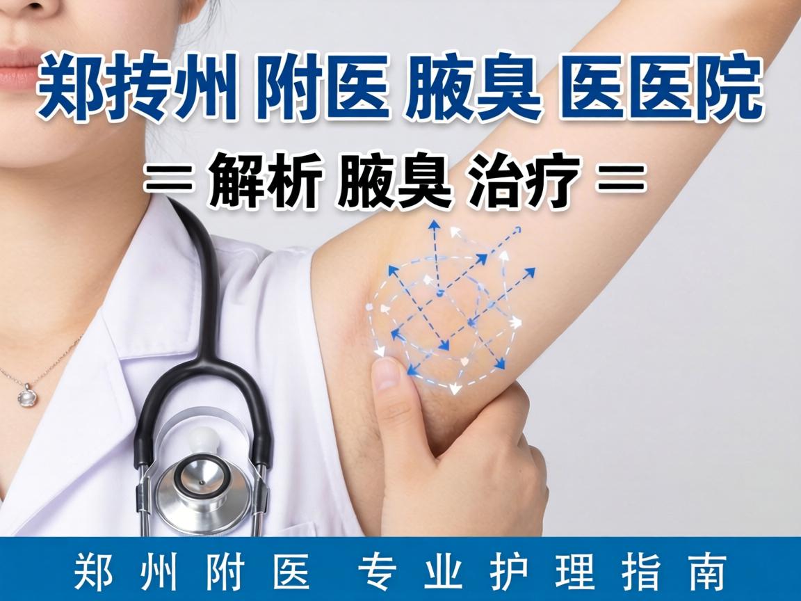 郑州附医腋臭医院解析腋臭治疗，郑州附医专业护理指南