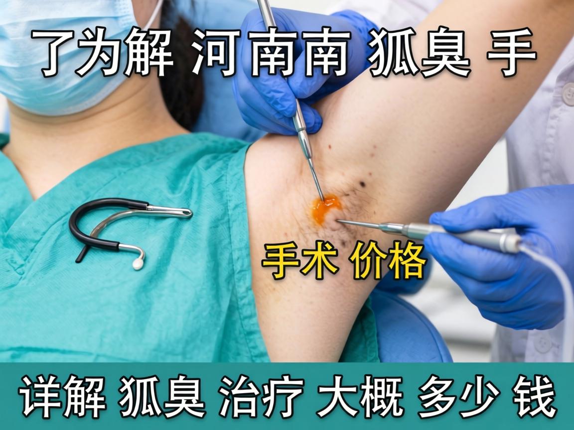 了解河南狐臭手术价格 详解狐臭治疗大概多少钱 了解河南狐臭手术价格 详解狐臭治疗大概多少钱