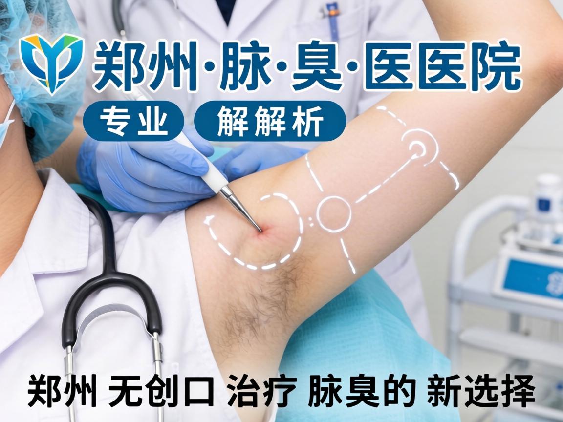 郑州腋臭医院专业解析，郑州无创口治疗腋臭的新选择