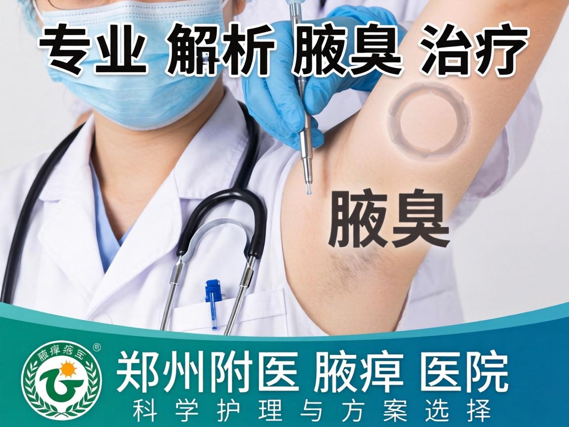专业解析腋臭治疗，郑州附医腋臭医院的科学护理与方案选择