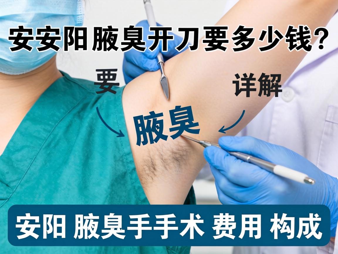安阳腋臭开刀要多少钱?详解安阳腋臭手术费用构成 安阳腋臭开刀要多少钱?详解安阳腋臭手术费用构成