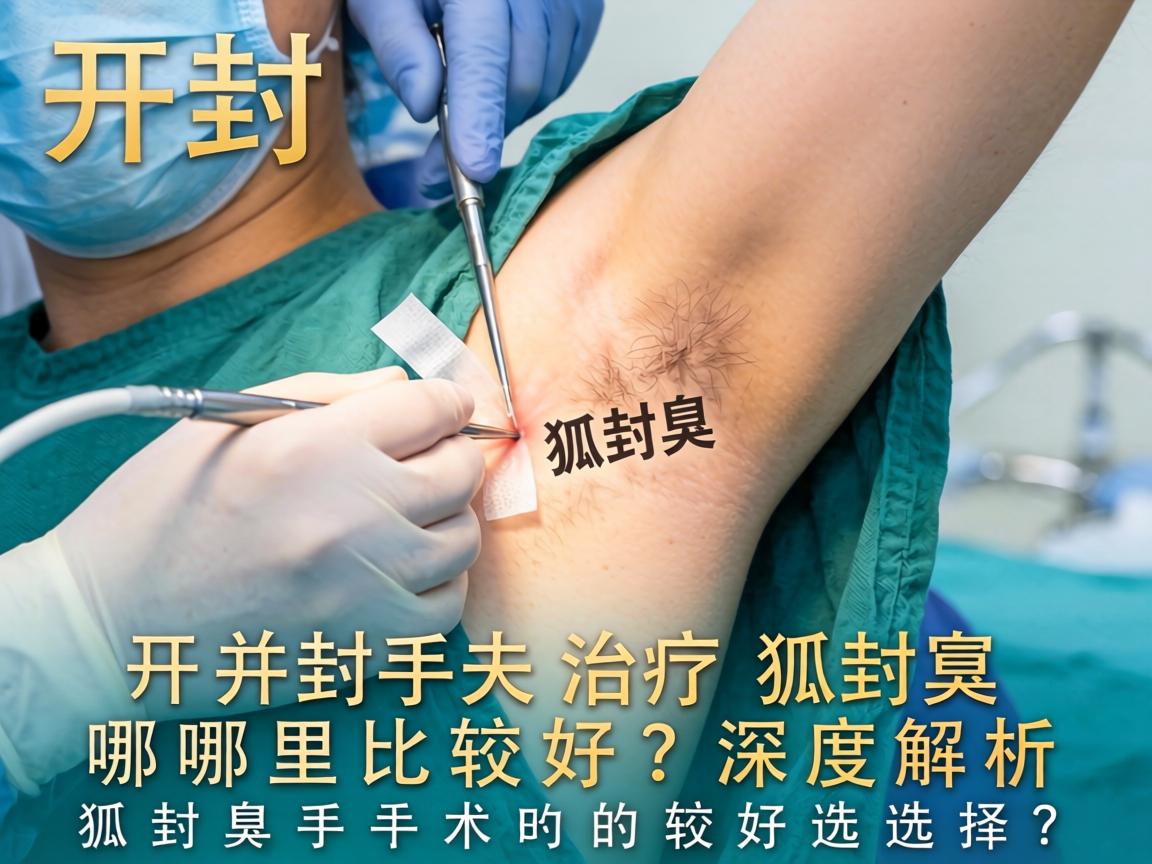 开封手术治疗狐臭哪里比较好?深度解析狐臭手术的较好选择 开封手术治疗狐臭哪里比较好?深度解析狐臭手术的较好选择