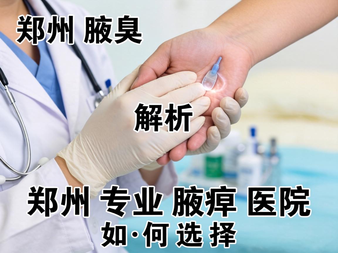 郑州腋臭医院解析，郑州专业腋臭医院如何选择