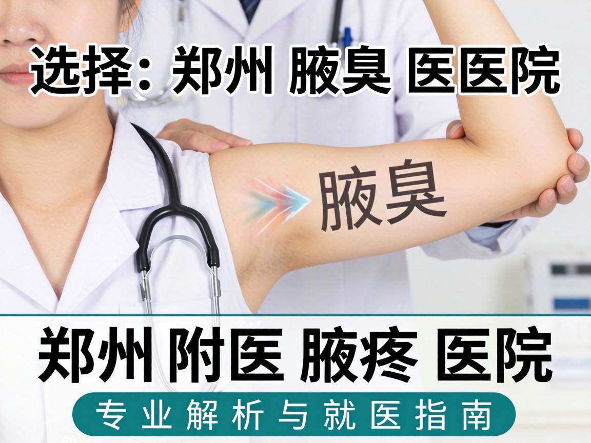 选择郑州腋臭医院，郑州附医腋臭医院专业解析与就医指南