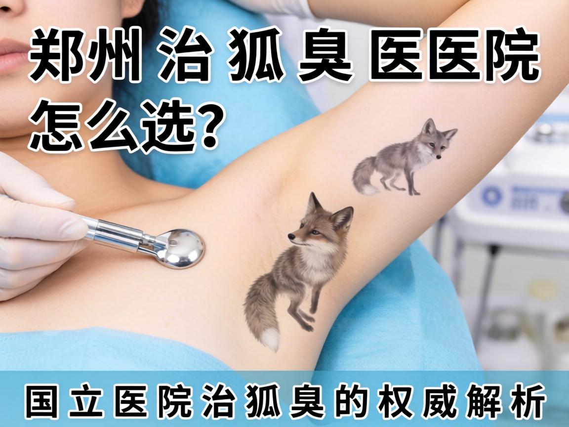 郑州治狐臭医院怎么选？国立医院治狐臭的权威解析