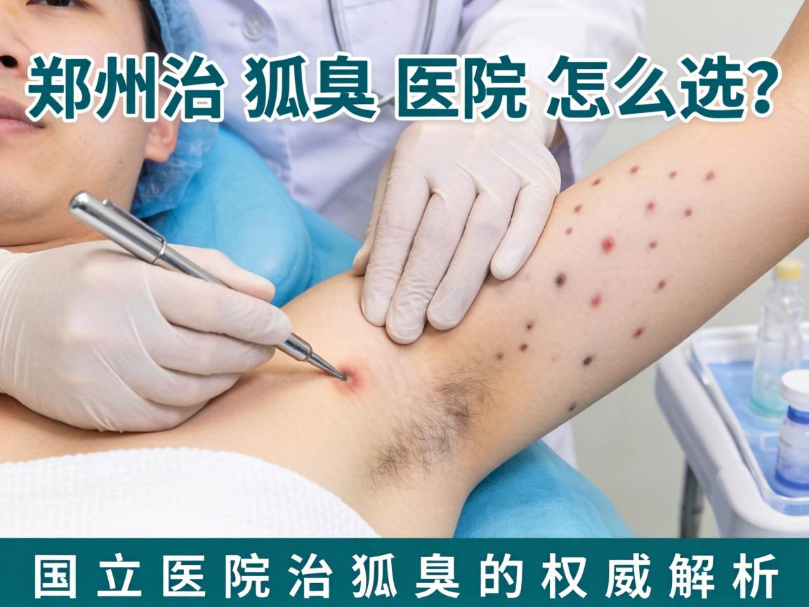 郑州治狐臭医院怎么选？国立医院治狐臭的权威解析