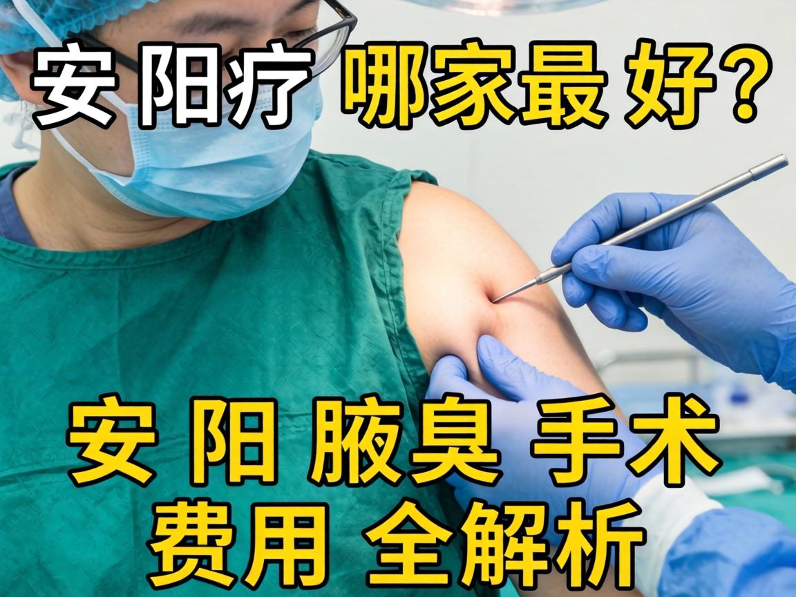 安阳腋臭手术哪家最好？安阳腋臭手术费用全解析