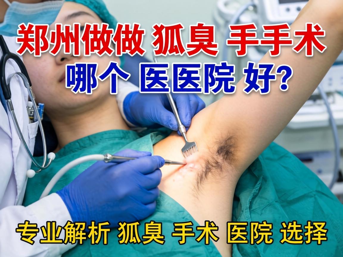 郑州做狐臭手术哪个医院好?专业解析狐臭手术医院选择 郑州做狐臭手术哪个医院好?专业解析狐臭手术医院选择