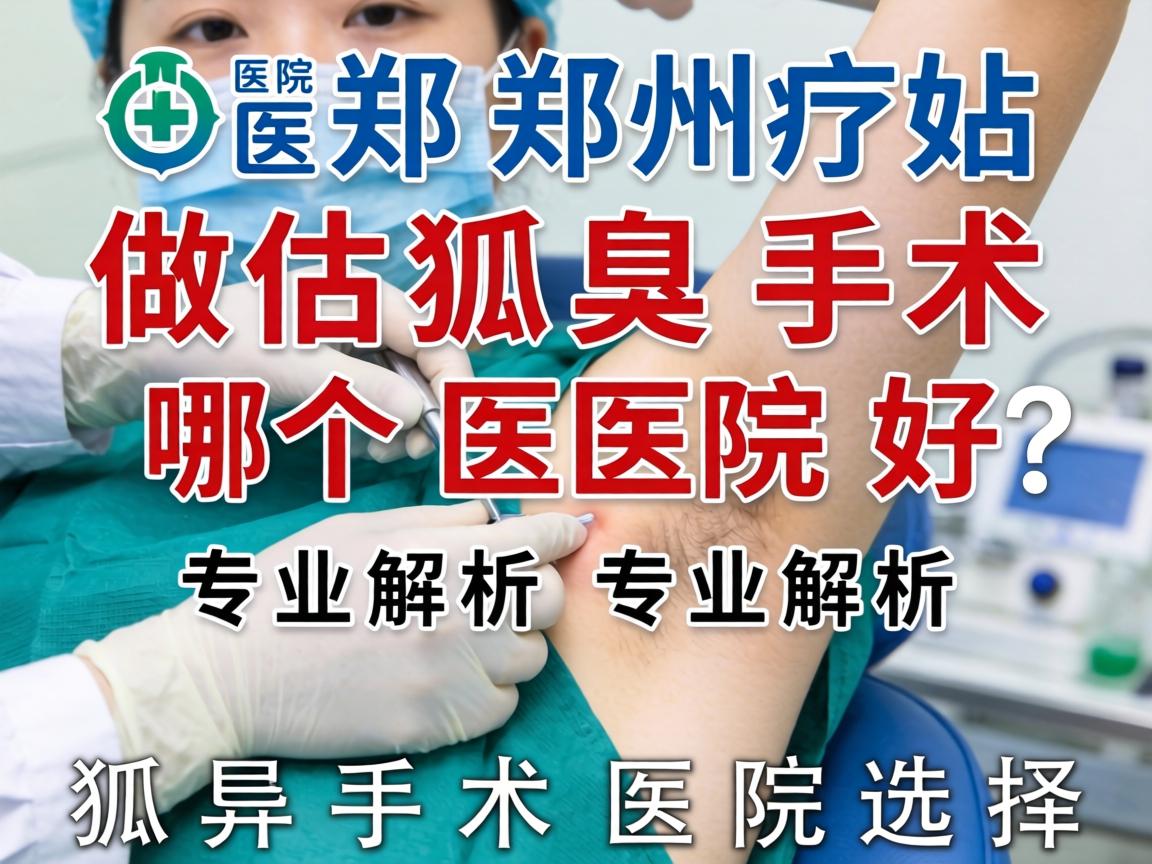 郑州做狐臭手术哪个医院好?专业解析狐臭手术医院选择 郑州做狐臭手术哪个医院好?专业解析狐臭手术医院选择