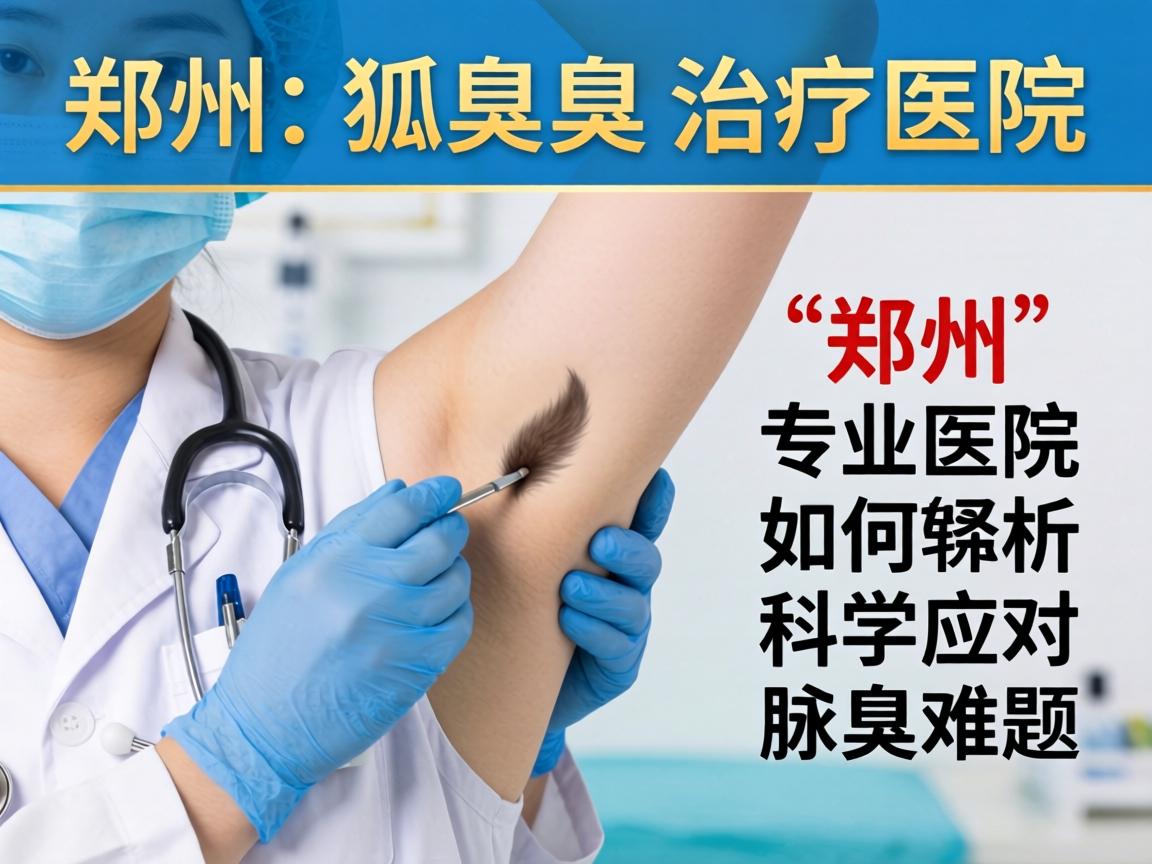 郑州狐臭医院解析狐臭治疗,郑州专业医院如何科学应对腋臭难题 郑州狐臭医院解析狐臭治疗,郑州专业医院如何科学应对腋臭难题