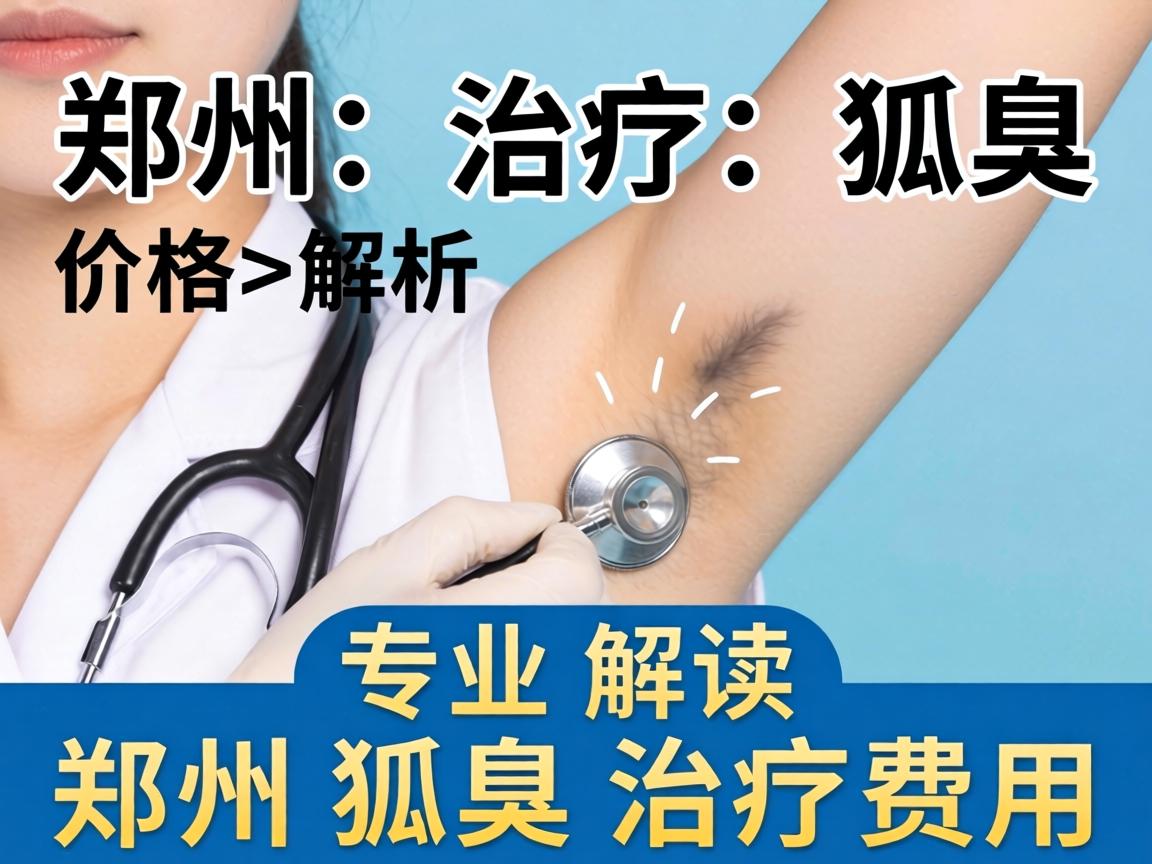 郑州治疗狐臭价格解析，专业解读郑州狐臭治疗费用