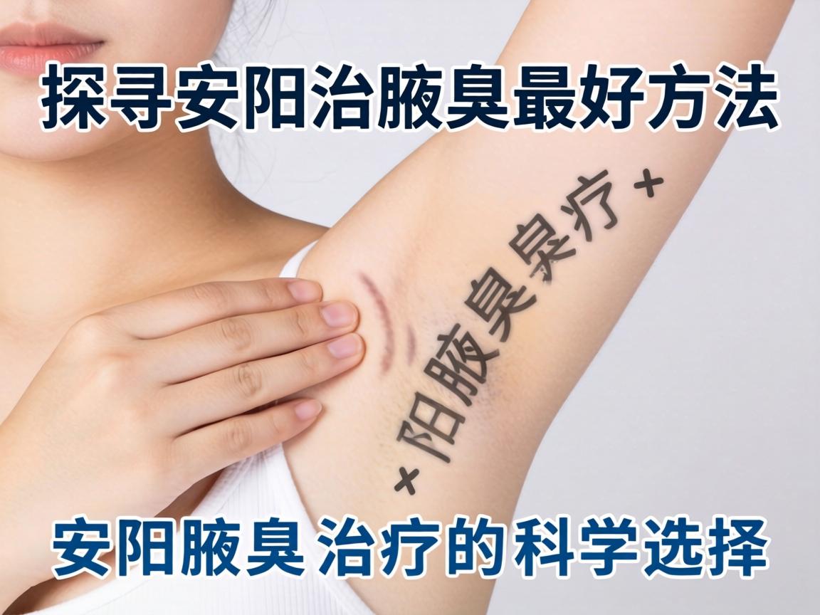 探寻安阳治腋臭最好方法，安阳腋臭治疗的科学选择
