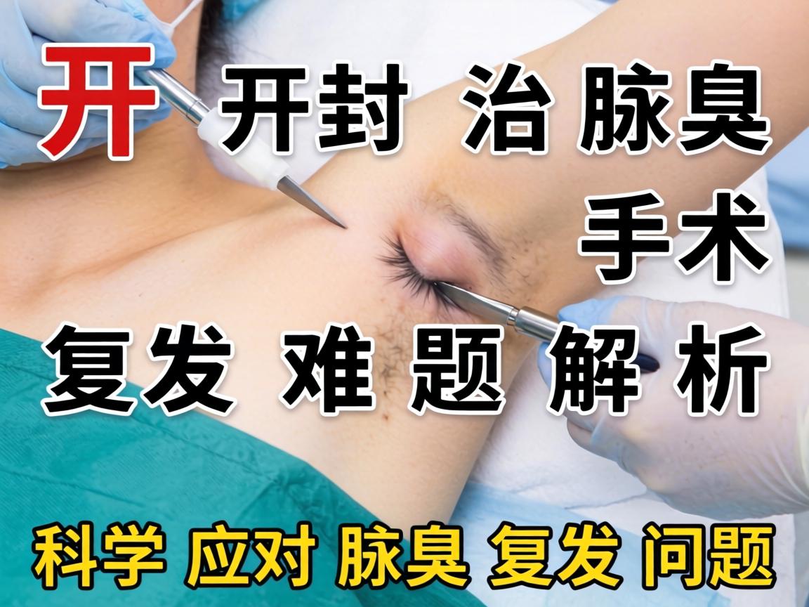 开封治腋臭手术复发难题解析，如何科学应对腋臭复发问题