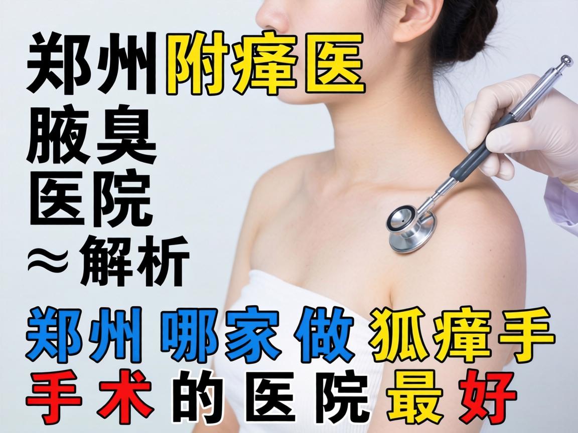 郑州附医腋臭医院解析,郑州哪家做狐臭手术的医院最好 郑州附医腋臭医院解析,郑州哪家做狐臭手术的医院最好