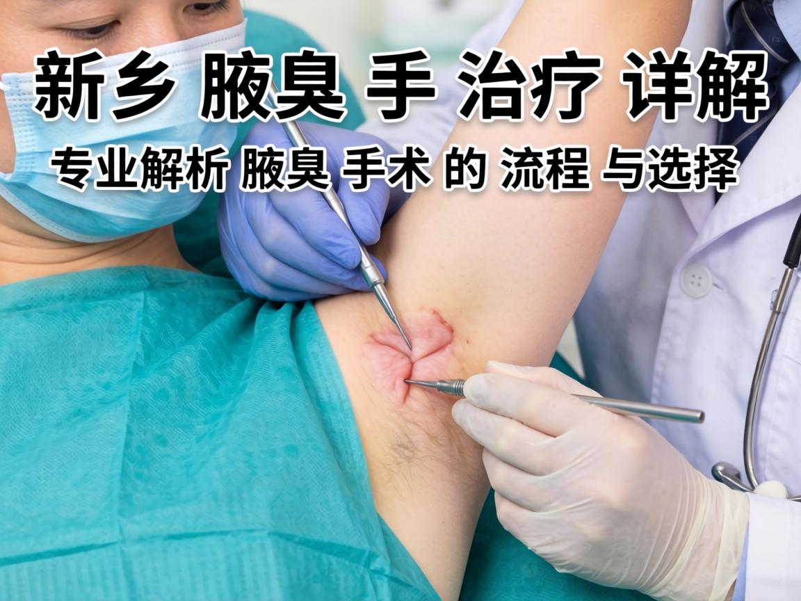 新乡腋臭手术治疗详解，专业解析腋臭手术的流程与选择