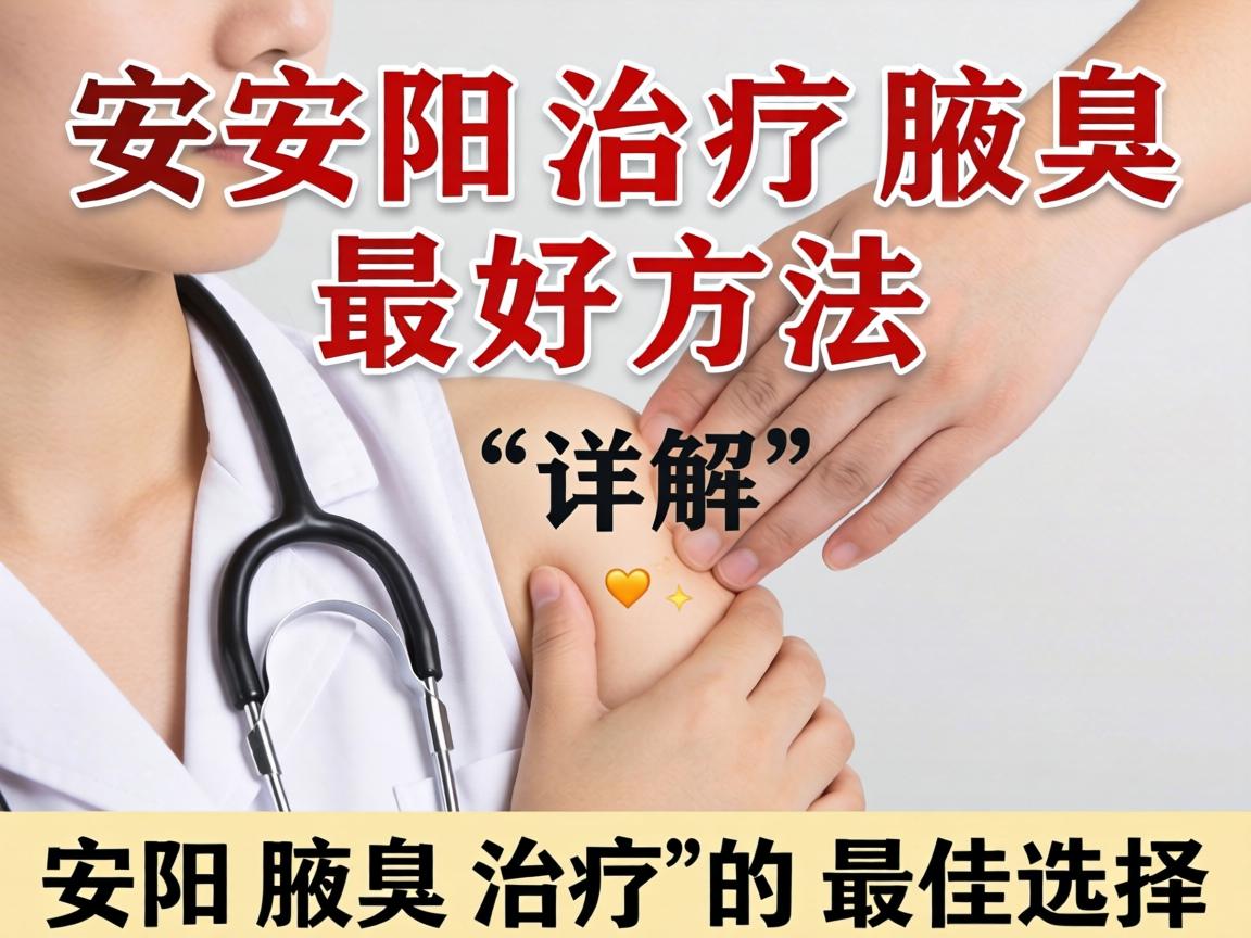 安阳治疗腋臭的最好方法，详解安阳腋臭治疗的最佳选择