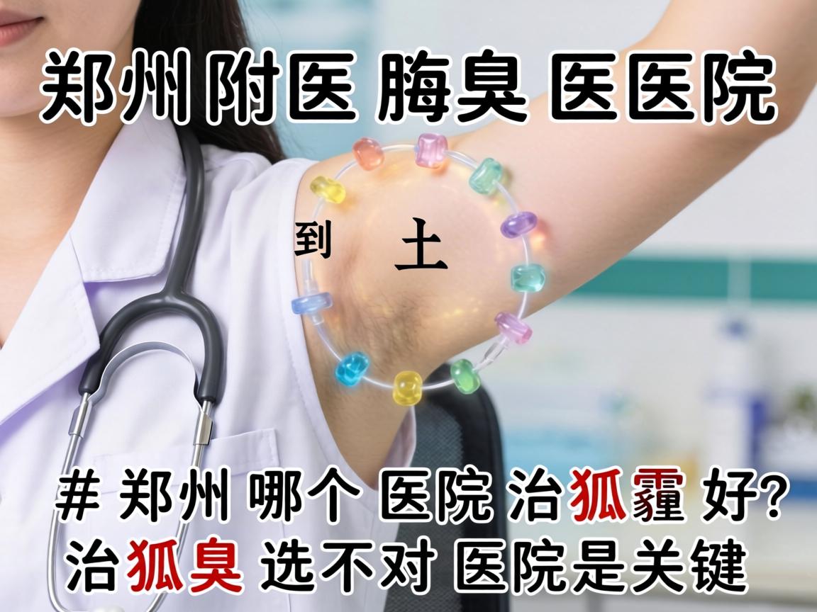 郑州附医腋臭医院解析，到郑州哪个医院治狐臭好，治狐臭选对医院是关键