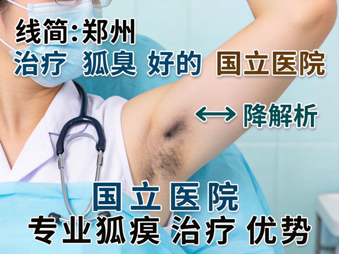 郑州治疗狐臭好的国立医院,解析国立医院专业狐臭治疗优势 郑州治疗狐臭好的国立医院,解析国立医院专业狐臭治疗优势