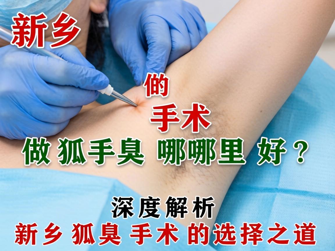 新乡做狐臭手术哪里好？深度解析新乡狐臭手术的选择之道