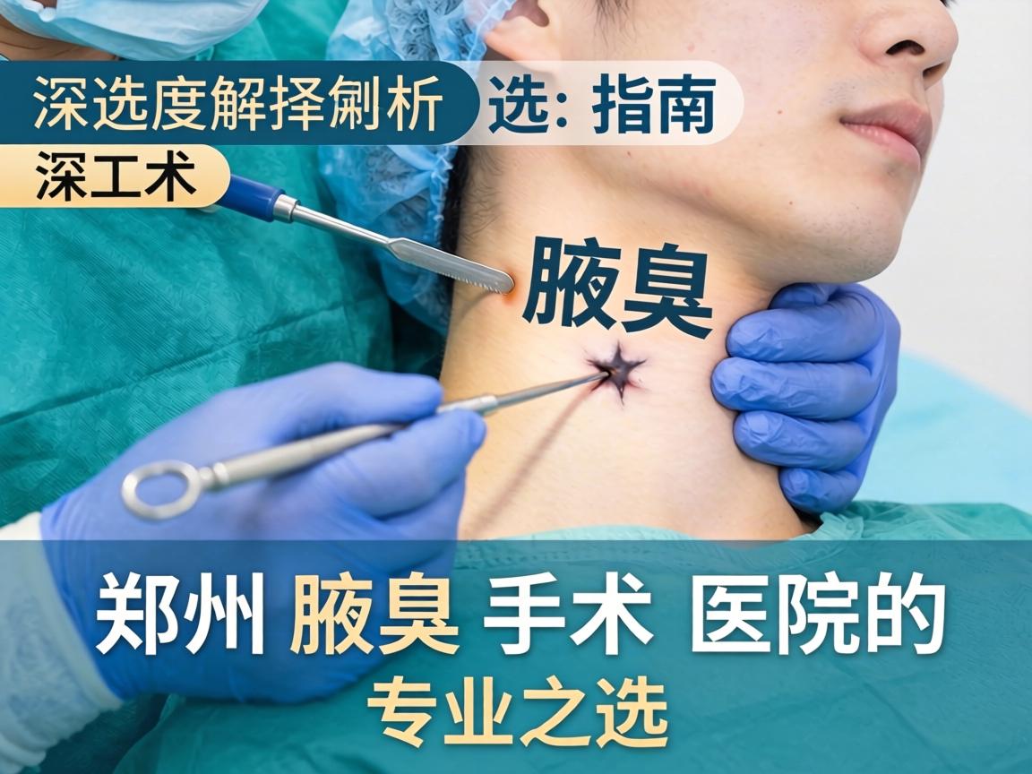 腋臭手术选择指南,深度解析郑州腋臭手术医院的专业之选 腋臭手术选择指南,深度解析郑州腋臭手术医院的专业之选