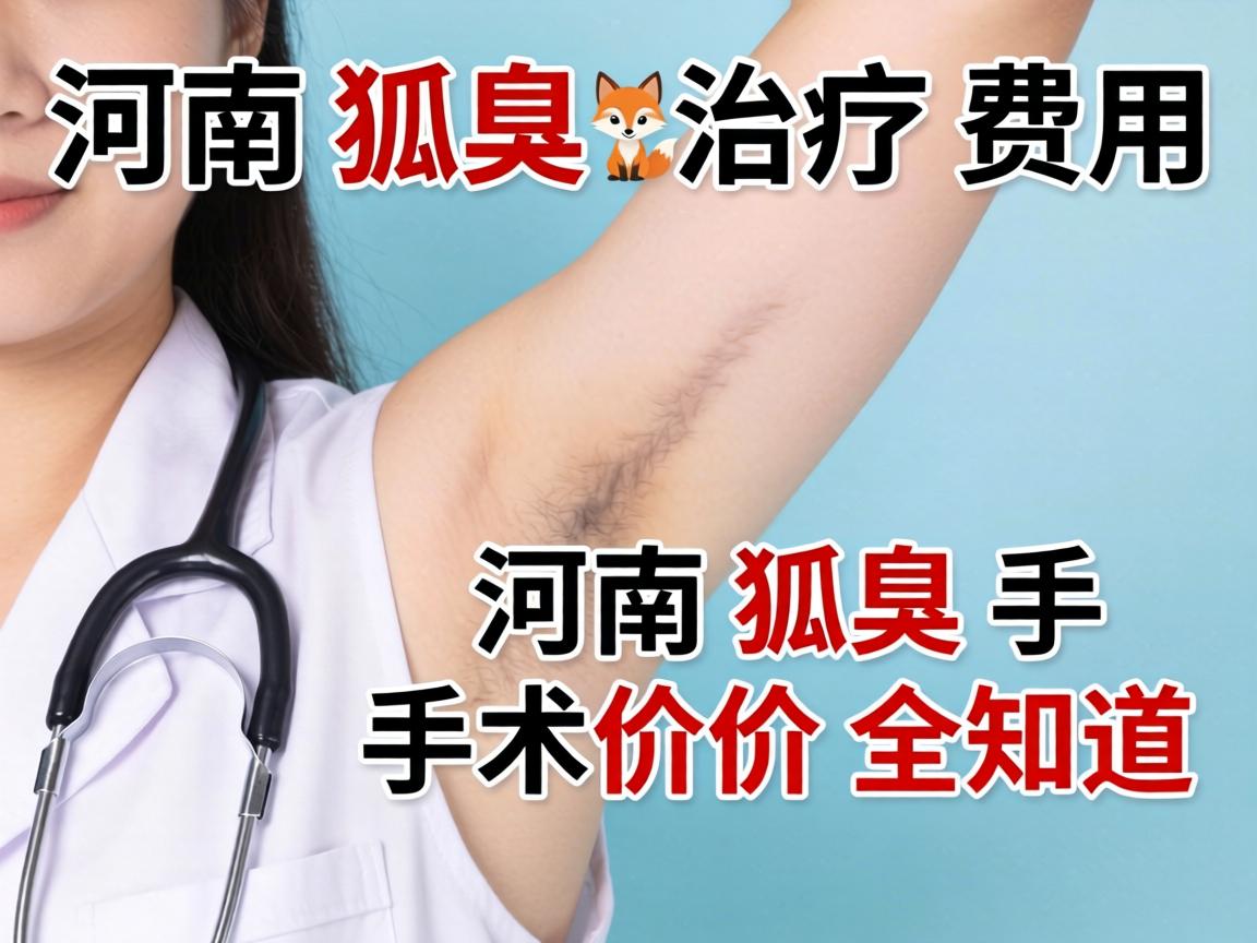解析河南狐臭治疗费用，河南狐臭手术价格全知道
