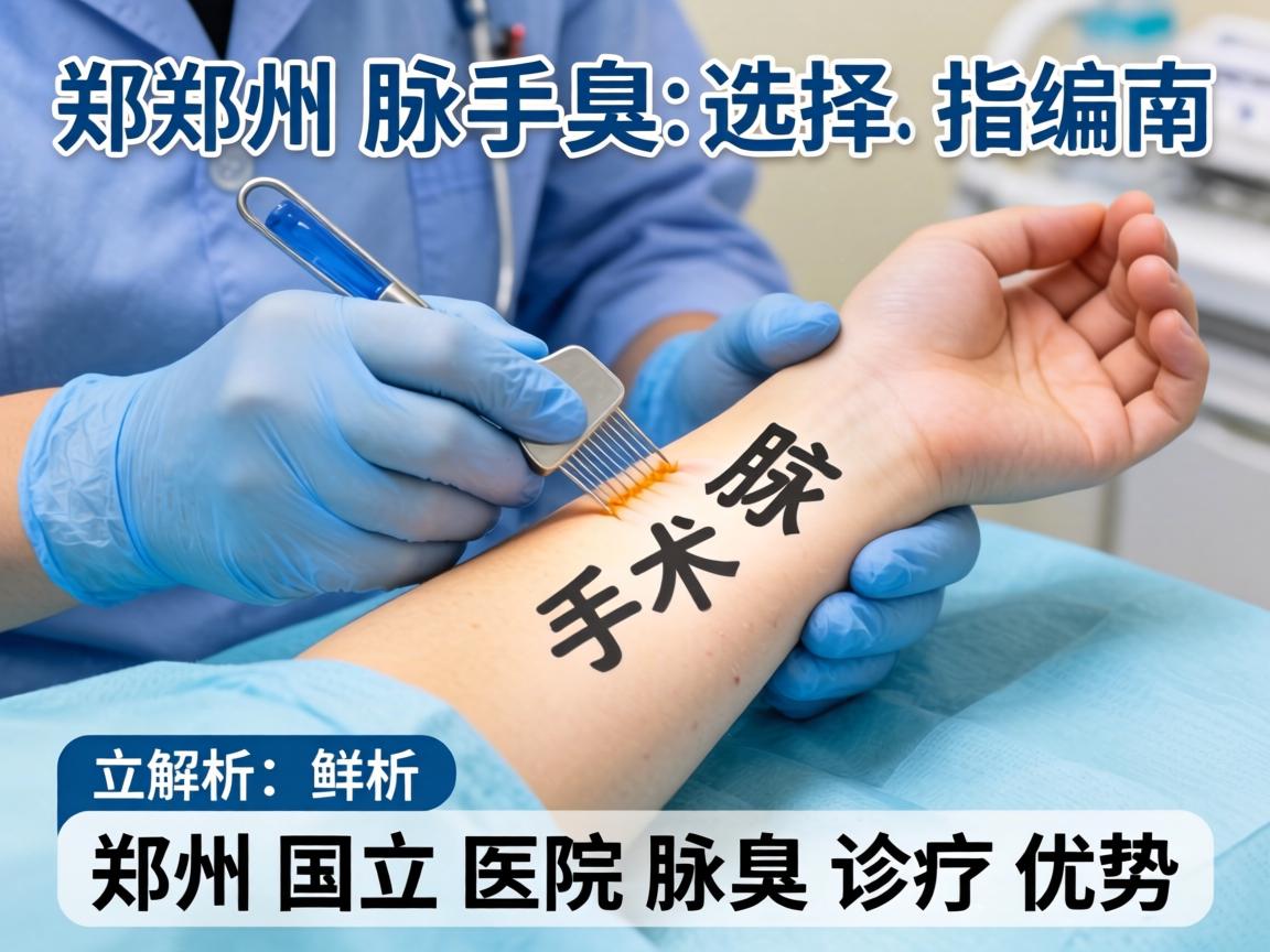 郑州腋臭手术选择指南，解析郑州国立医院腋臭诊疗优势