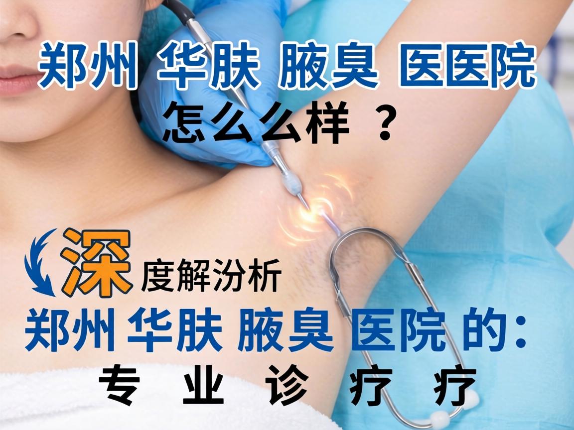 郑州华肤腋臭医院怎么样？深度解析郑州华肤腋臭医院的专业诊疗