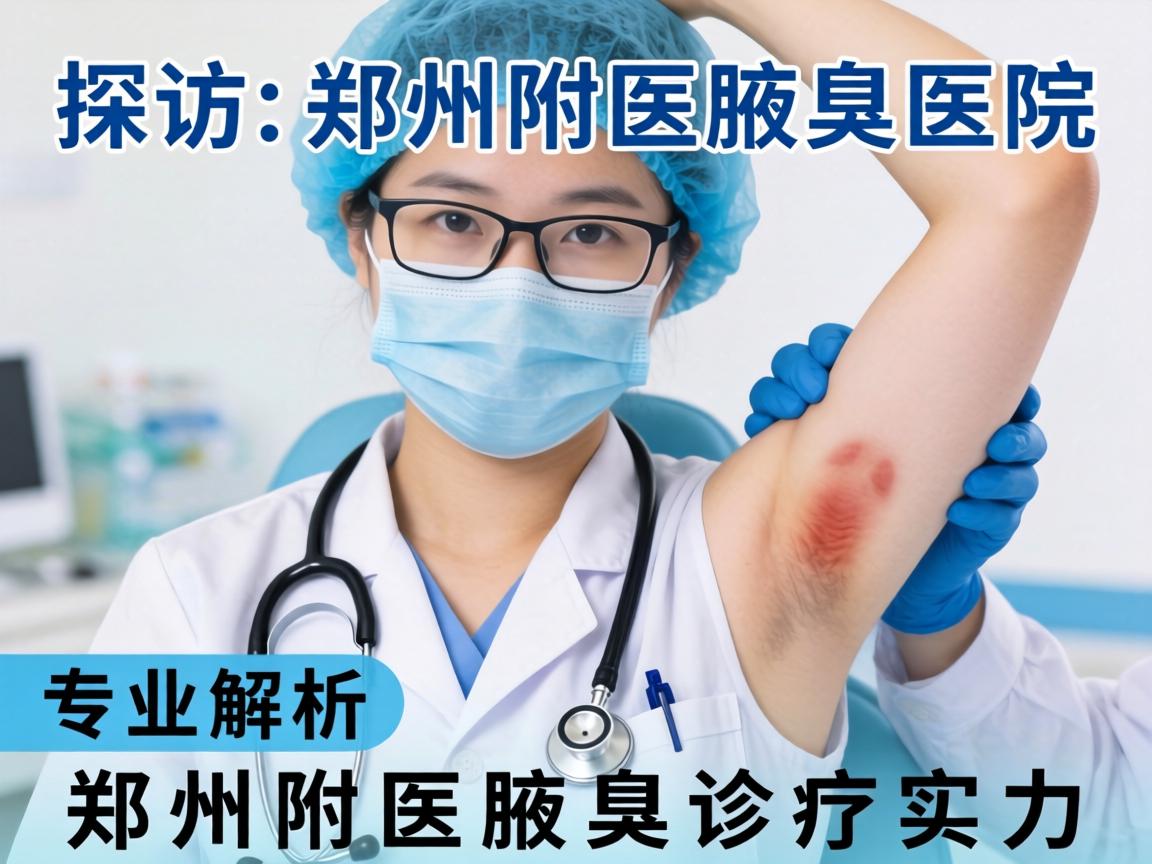 探访郑州附医腋臭医院，专业解析郑州附医腋臭诊疗实力