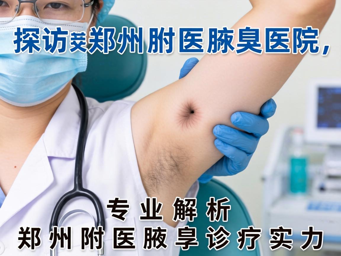 探访郑州附医腋臭医院，专业解析郑州附医腋臭诊疗实力