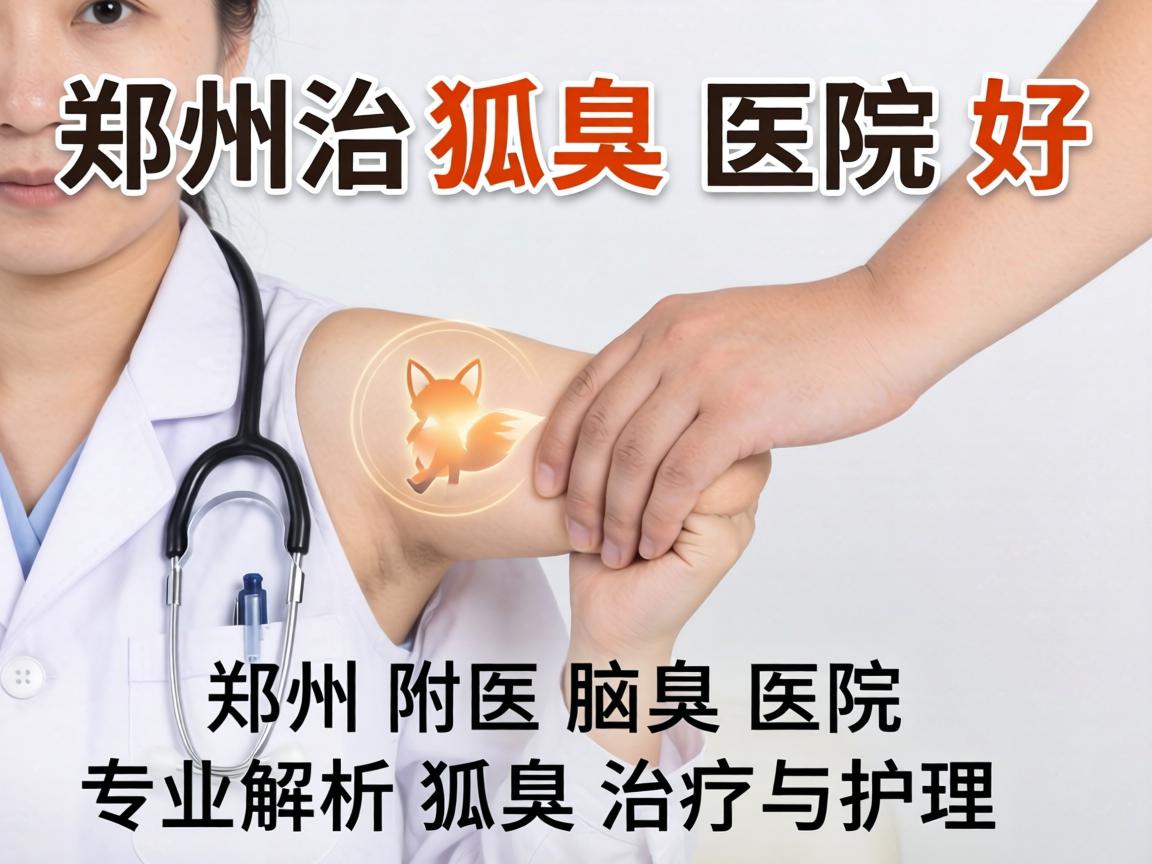 郑州狐臭医院好，郑州附医腋臭医院专业解析狐臭治疗与护理