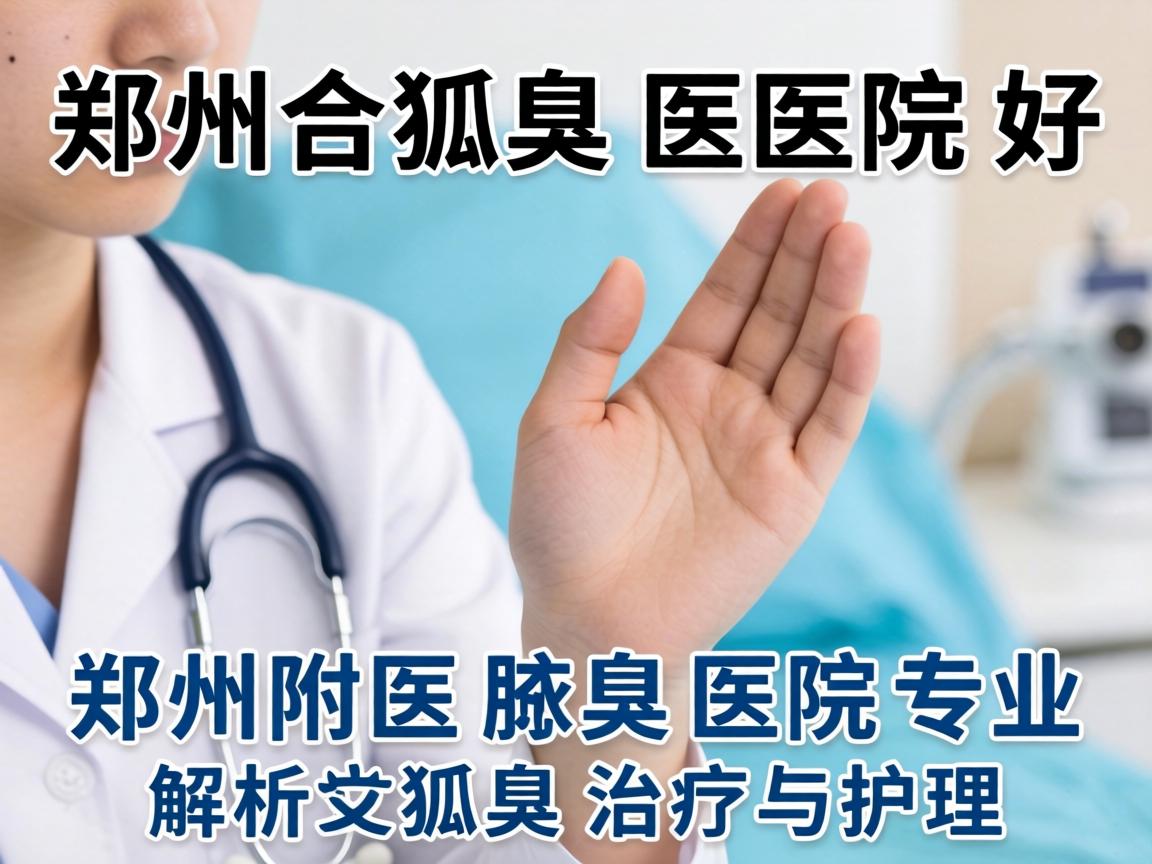 郑州狐臭医院好，郑州附医腋臭医院专业解析狐臭治疗与护理