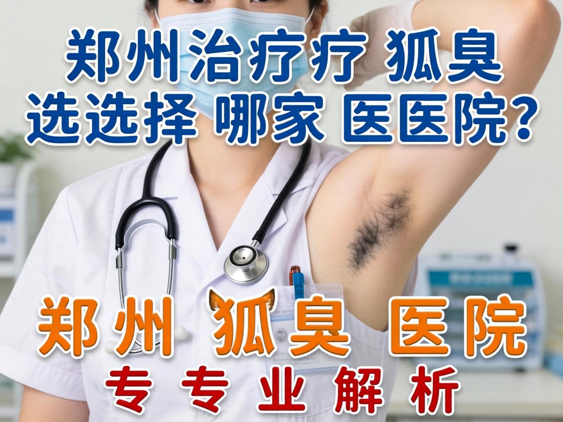 郑州治疗狐臭选择哪家医院？郑州狐臭医院专业解析