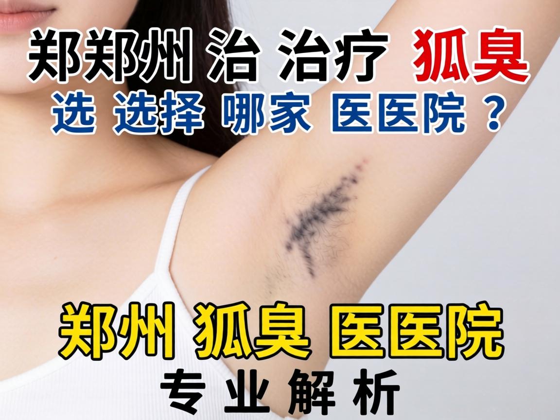 郑州治疗狐臭选择哪家医院？郑州狐臭医院专业解析