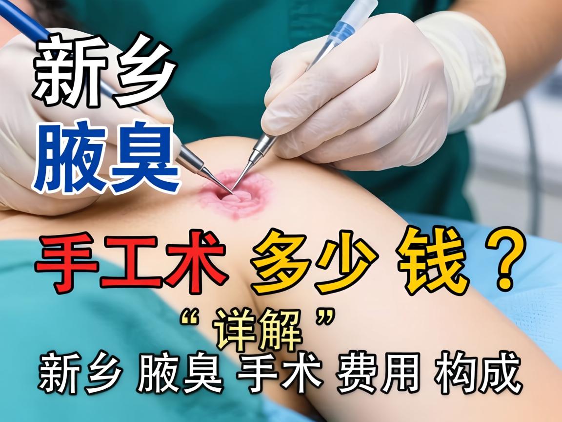 新乡腋臭手术多少钱?详解新乡腋臭手术费用构成 新乡腋臭手术多少钱?详解新乡腋臭手术费用构成