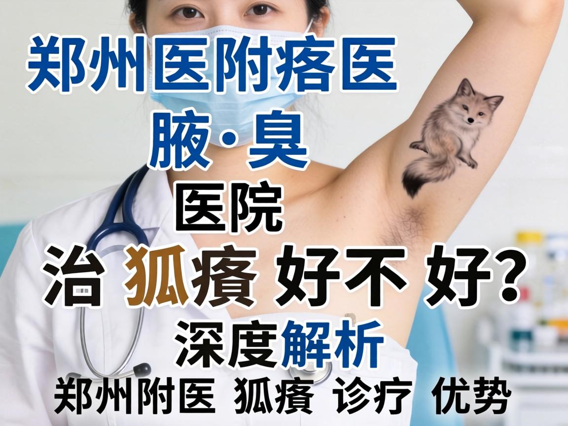 郑州附医腋臭医院治狐臭好不好？深度解析郑州附医狐臭诊疗优势