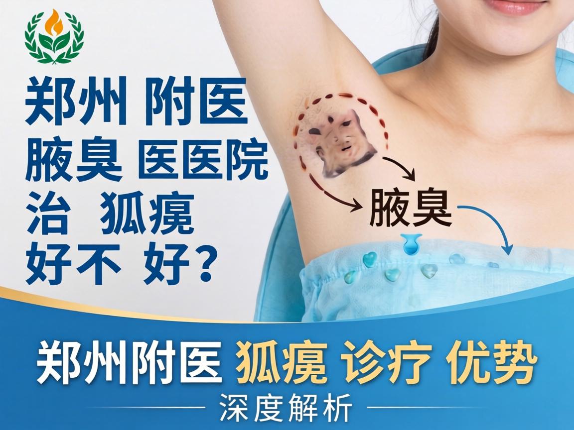 郑州附医腋臭医院治狐臭好不好？深度解析郑州附医狐臭诊疗优势