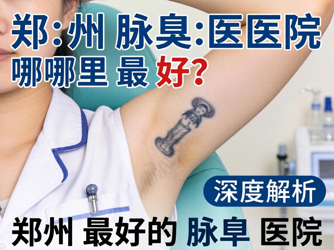 郑州腋臭医院哪里最好？深度解析郑州最好的腋臭医院