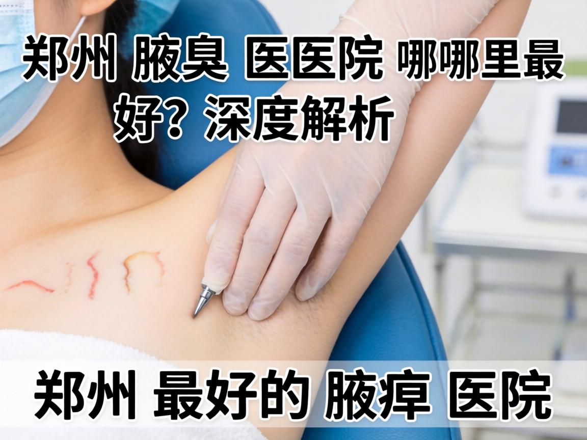郑州腋臭医院哪里最好？深度解析郑州最好的腋臭医院