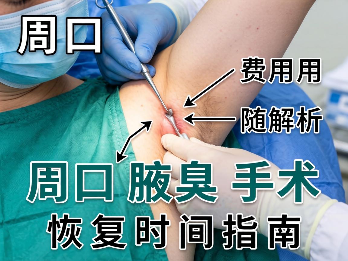 周口腋臭手术费用解析，周口腋臭手术恢复时间指南