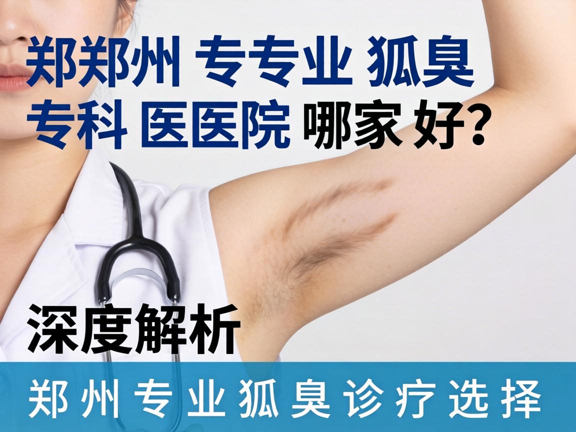 郑州专业狐臭专科医院哪家好？深度解析郑州专业狐臭诊疗选择