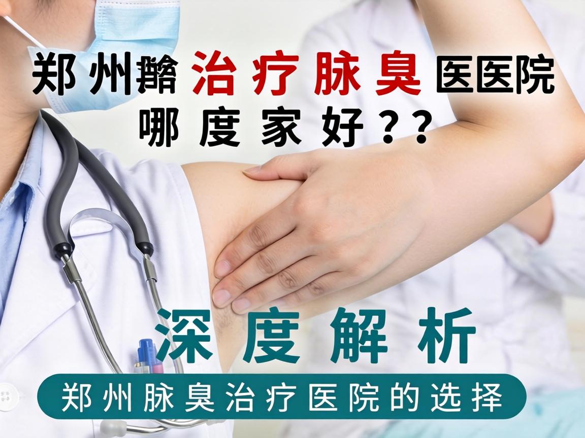 郑州治疗腋臭医院哪家好？深度解析郑州腋臭治疗医院的选择