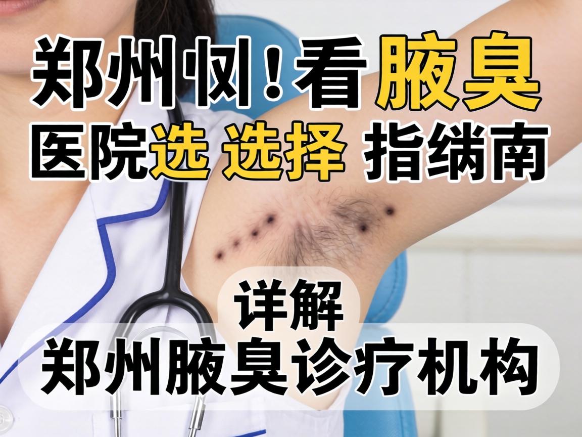 郑州看腋臭医院选择指南,详解郑州腋臭诊疗机构 郑州看腋臭医院选择指南,详解郑州腋臭诊疗机构